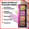 Revlon so Fierce Prismatic Eyeshadow Palette, Eye Makeup, Ultra Creamy Pigmented in Blendable Matte & Pearl Finishes, 961 That'S a Dub, 0.21 Oz