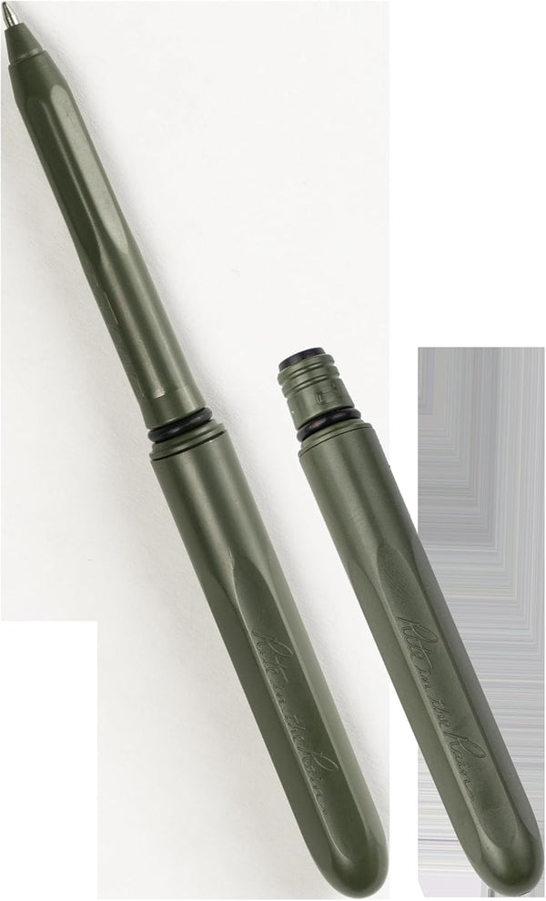 Rite in the Rain All-Weather EDC Pen, Olive Drab Pokka 2-Pack, Black 0.8Mm Ink, Fine Point (No. OD92)