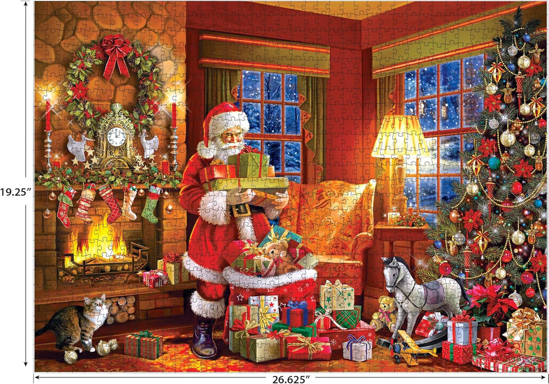 Roseart - Kodak Premium - Christmas Eve Delivery - 1000 Piece Jigsaw Puzzle for Adults