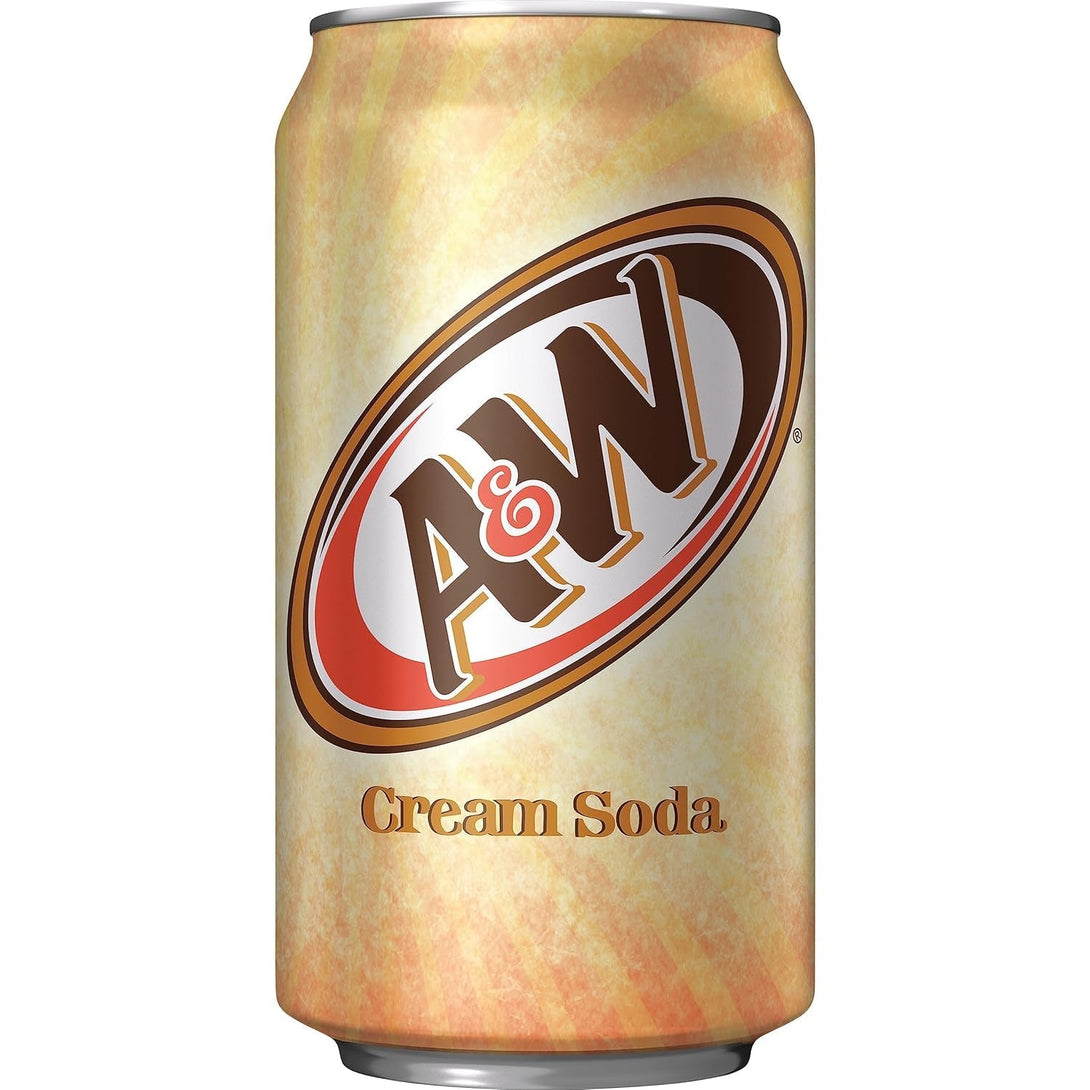 A&W Cream Soda, 12 Fl Oz Cans, 12 Pack