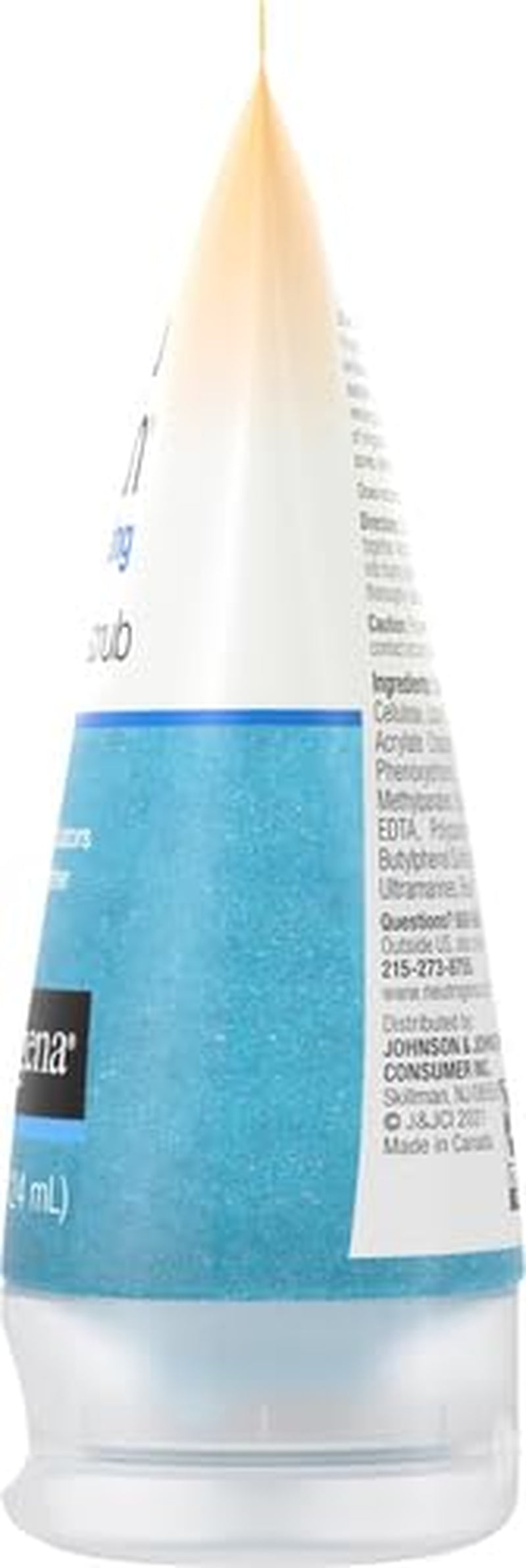 Neutrogena Deep Clean Invigorating Foaming Facial Scrub with Glycerin, Cooling & Exfoliating Gel Face Wash to Remove Dirt, Oil & Makeup, 4.2 Fl. Oz