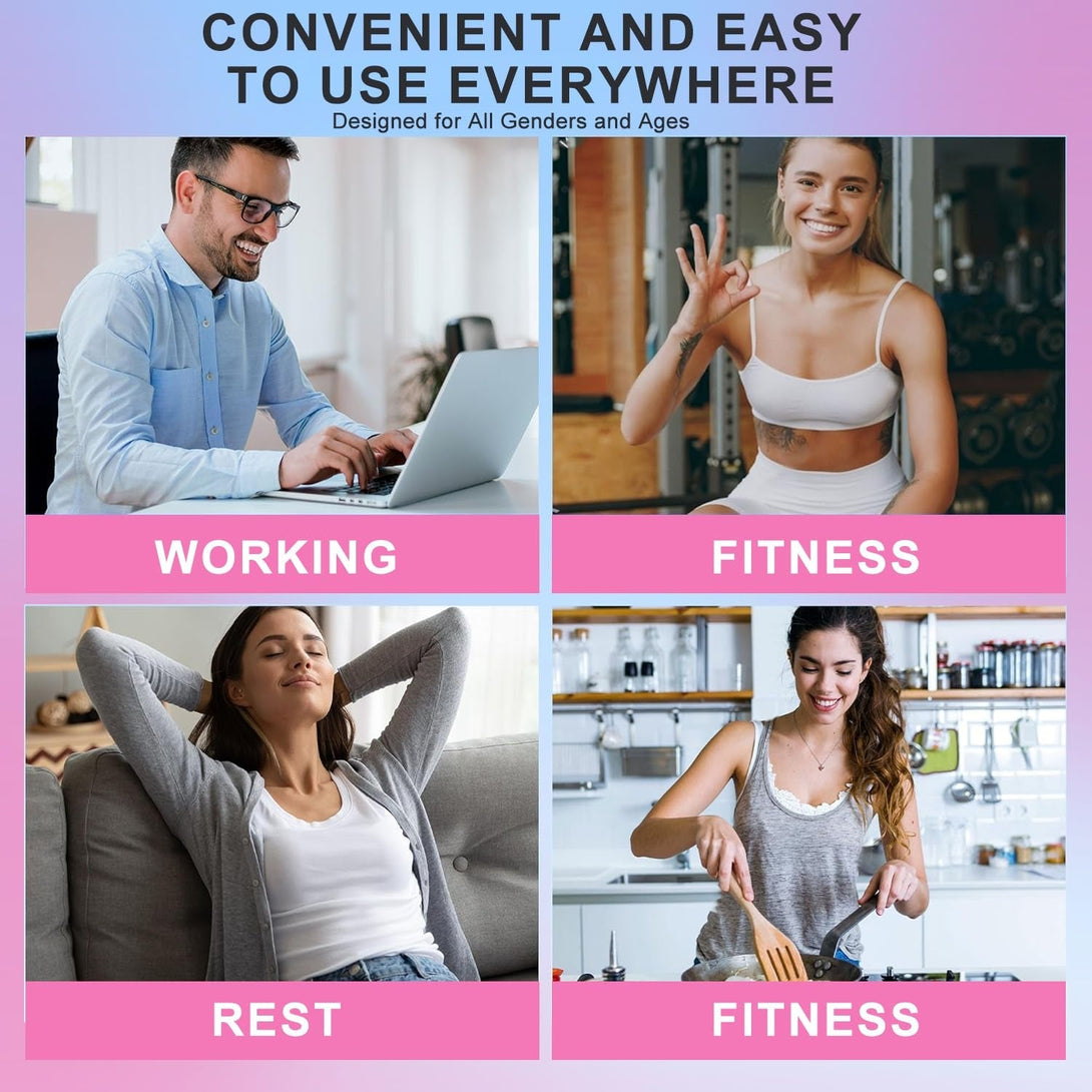 Back Posture Corrector for Women - Adjustable Straightener Back Brace Posture Corrector under Clothes (Pink, Medium)