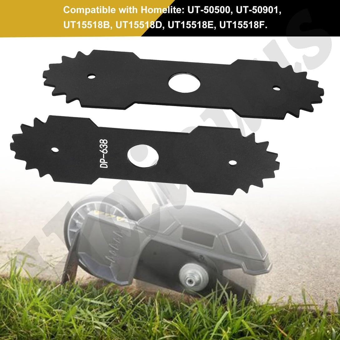 9 Inch 638006008 Edger Blade Compatible with Ho-Melite Ry-Obi Edger, Edger Blade Replacement 638006008 638006007 RY13050 RY13050A RY15518 RY40030 P2300 RY40706VNM S20300 Edger Center Hole 1" (3)