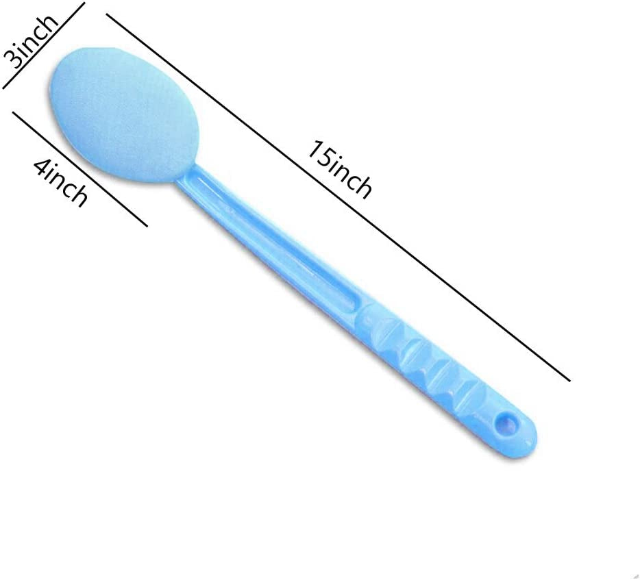 Eyxformula Easy Lotion Applicator for Back – Long Handle Cream Applicators Wand with 2 Pads, Tool to Apply Sunscreen, Self Tanner on Back, Body & Feet, Lotion Stick Brush Gift for Women, Men, Elderly