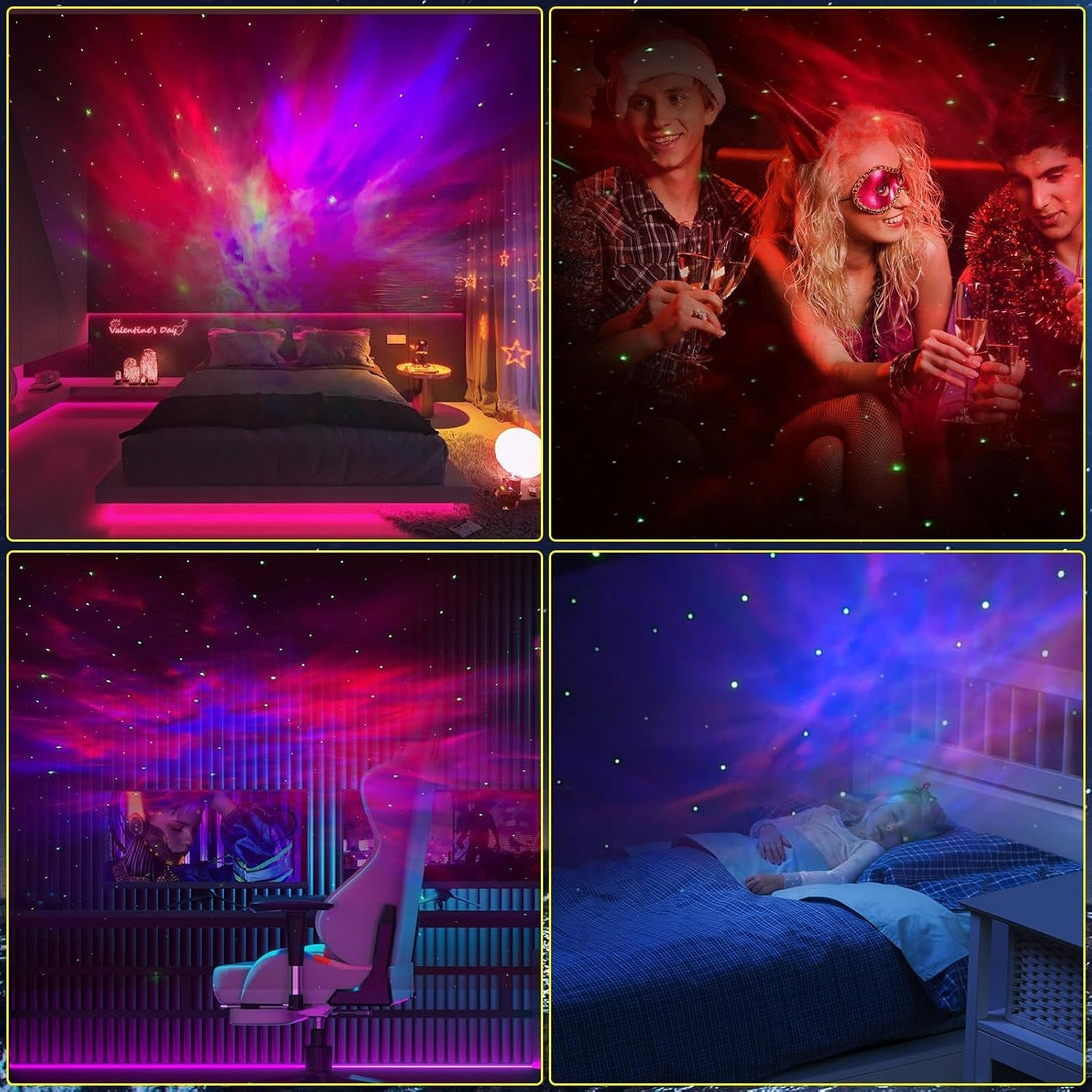 Astronaut Galaxy Projector - Starry Sky Night Light with Timer and Remote Control, Perfect for Bedroom and Ceiling, Great Gift for Kids and Adults