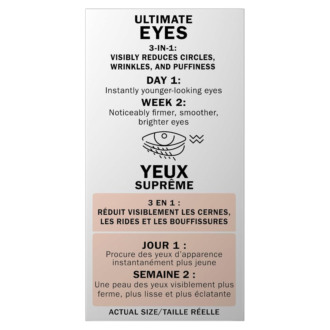 Olay Eyes Ultimate Eye Cream for Dark Circles, Wrinkles and Puffiness, 13 Ml (0.4 Fl. Oz.)