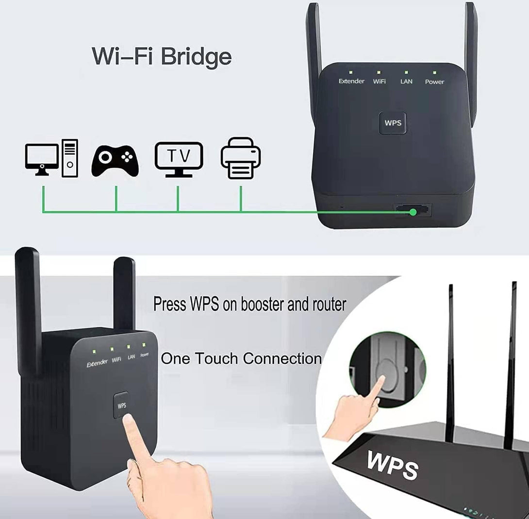 2025 Fastest Wifi Extender, Wifi Repeater, Wifi Booster, Covers up to 10000 Sq.Ft and 60 Devices, Internet Booster - with Ethernet Port, Quick Setup, Home Wireless Signal Booster