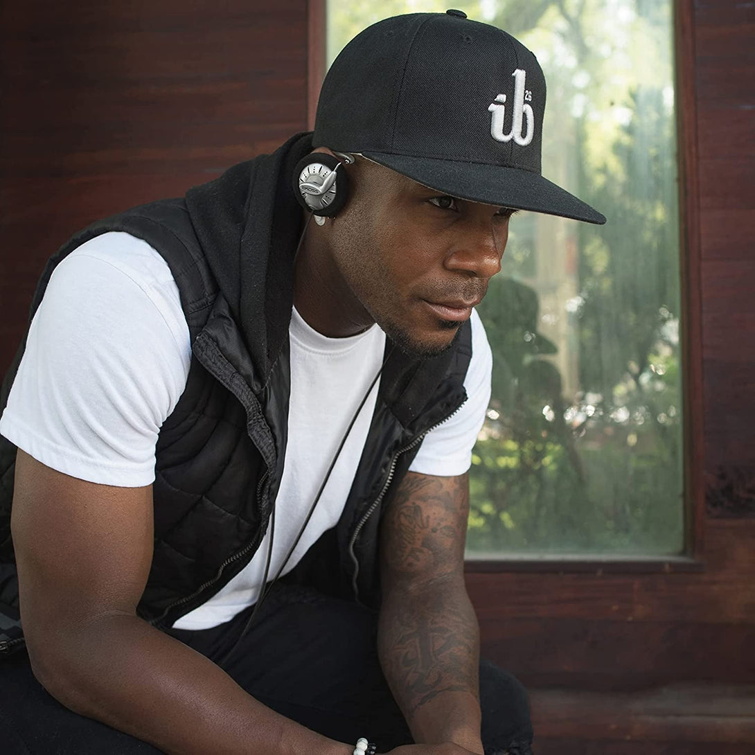 Koss KSC75 Portable On-Ear Clip Headphones, Retro Style, Ultra Lightweight, Silver and Black