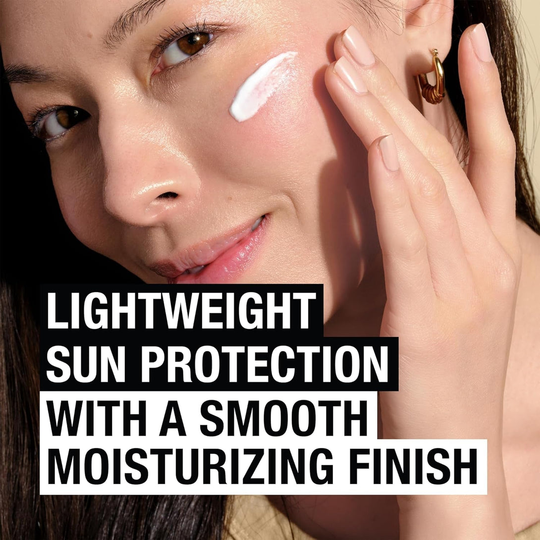 Neutrogena Ultra Sheer Moisturizing Face Serum with Vitamin E & SPF 60, All Day Facial Sunscreen Serum with Broad Spectrum UVA/UVB Protection, Fragrance-Free, Oxybenzone-Free, 1.7 Fl Oz