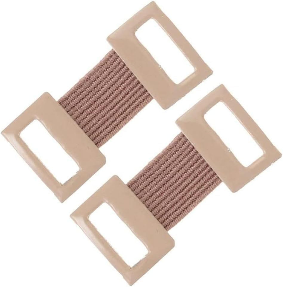 10Pcs/ Bag White Replacement Elastic Bandage Stretch Wrap Metal Clips Fastening Clips Hooks Adhesive Bandages Health and Household Bandages and Bandaging Supplies