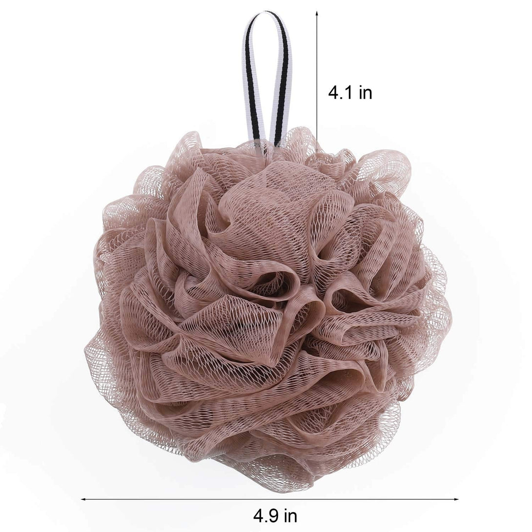 Bath Loofah Shower Sponge Pouf Body Scrubber Exfoliator Scrubber Ball (Set of 6)