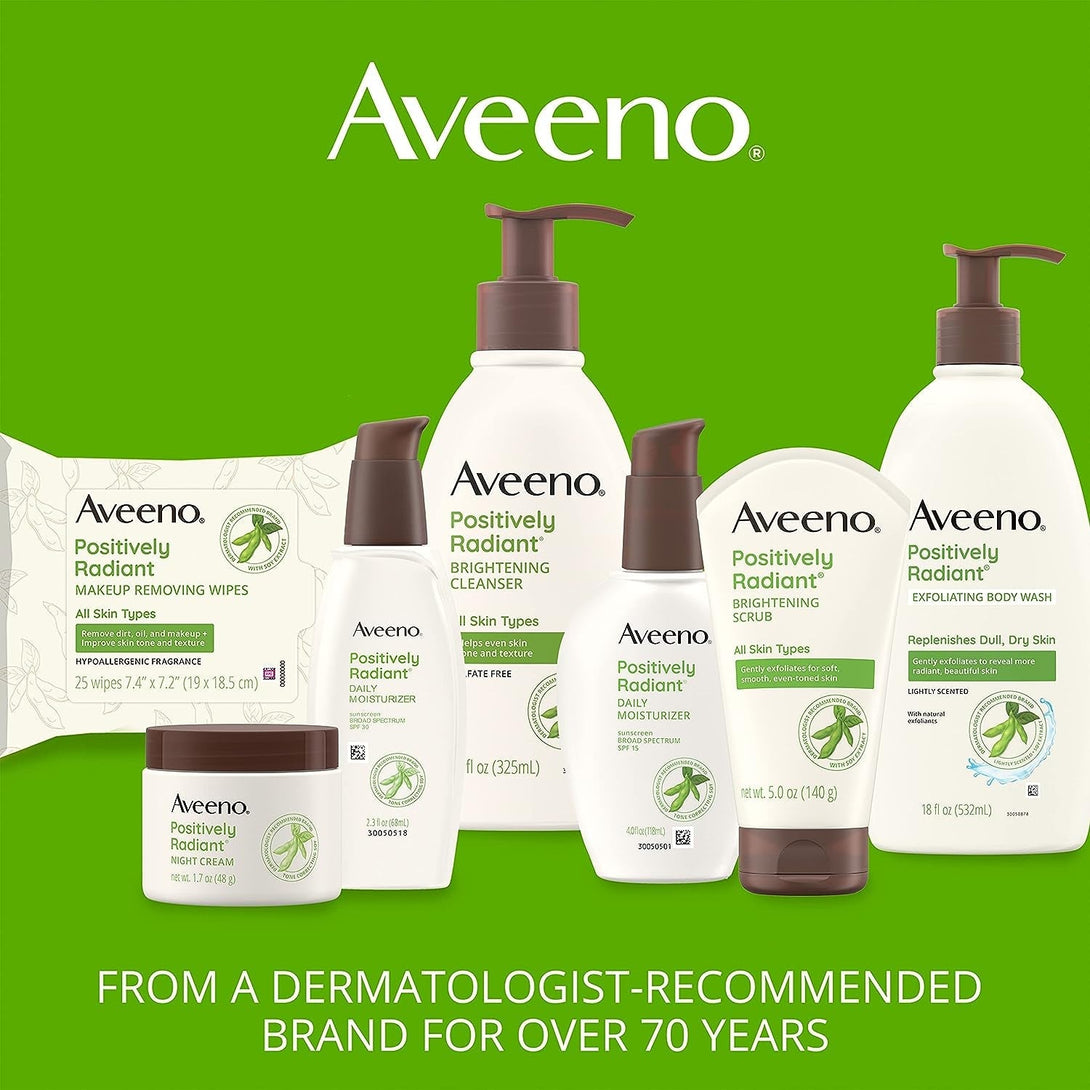 Aveeno Clear Complexion Foaming Oil-Free Facial Cleanser with Soy Extract & 0.5% Salicylic Acid, Acne Treatment Face Wash for Acne-Prone Skin, Sulfate-Free & Hypoallergenic, 6 Fl. Oz