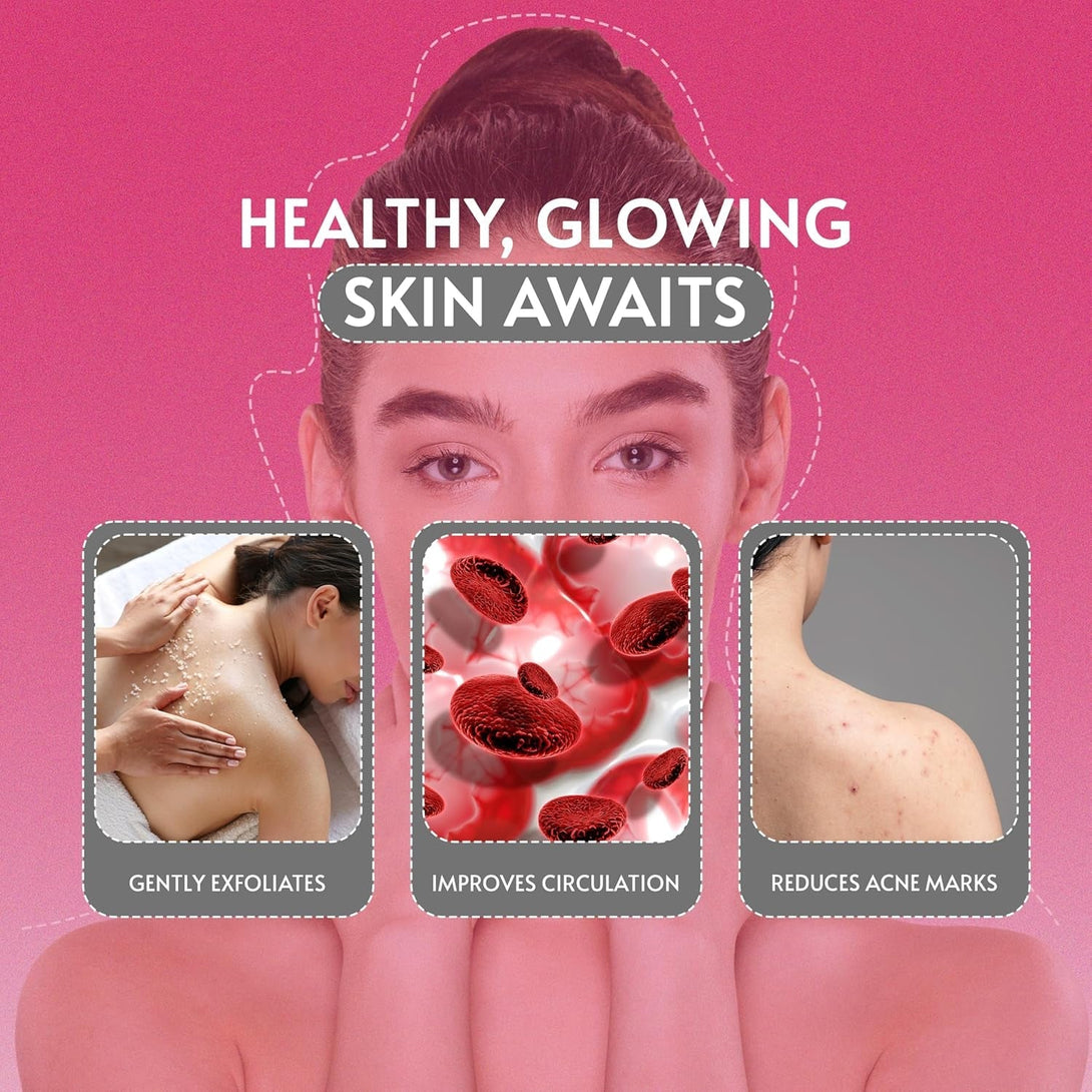 Bath Sponge Exfoliating Washcloth for Body African Net Shower Exfoliating Towel Back Scrubber Shower Rag Bath Accessories for Smoother Skin (Pink)