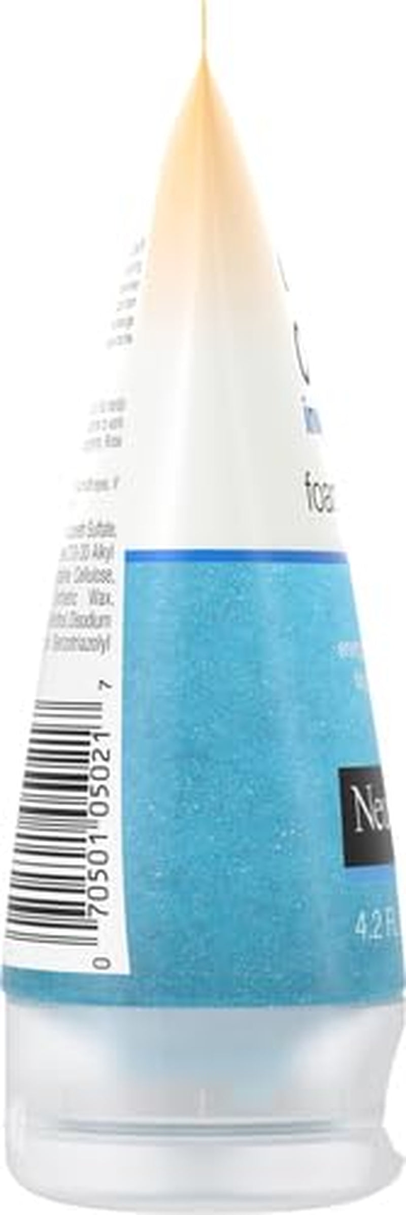 Neutrogena Deep Clean Invigorating Foaming Facial Scrub with Glycerin, Cooling & Exfoliating Gel Face Wash to Remove Dirt, Oil & Makeup, 4.2 Fl. Oz