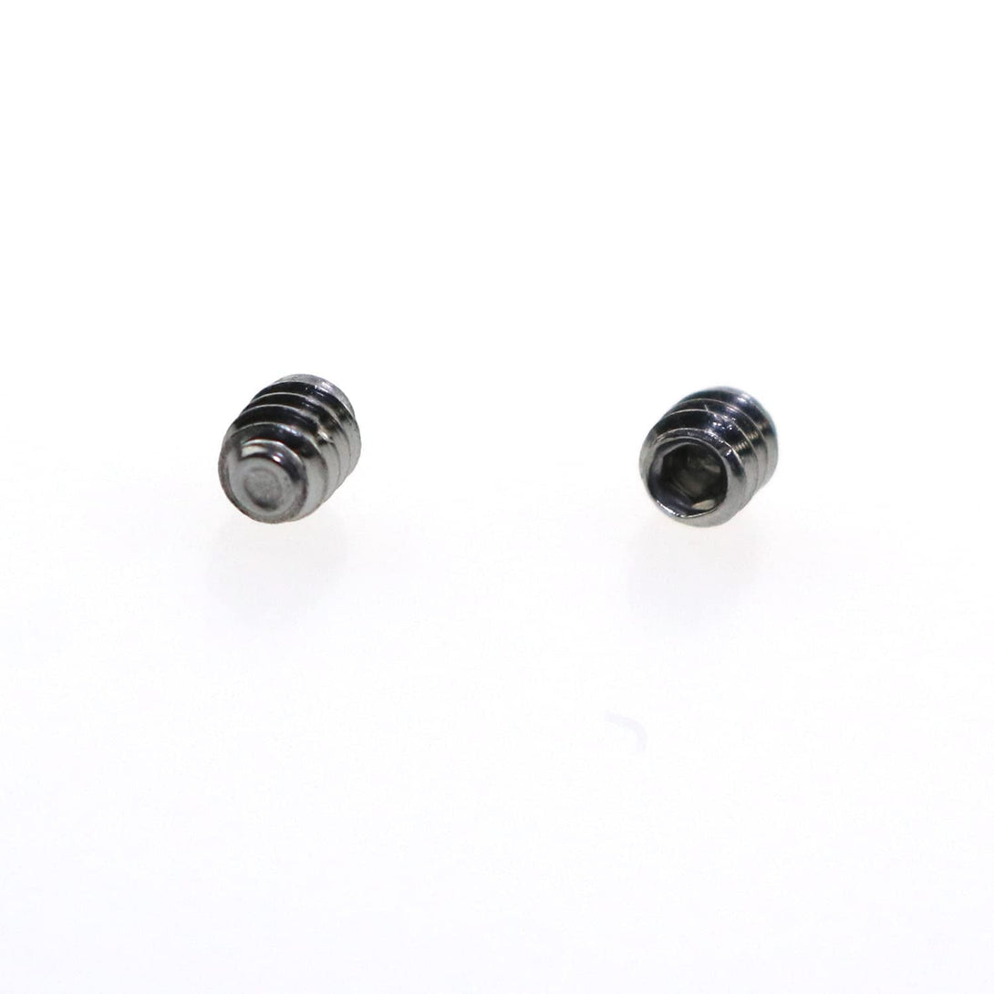 25Pcs 4-40 X 1/8" Allen Head Hex Hexagon Socket Set Screws Stainless Steel Cup Point Grub Screw Set Bolt with 1 Piece Hex Key Wrench