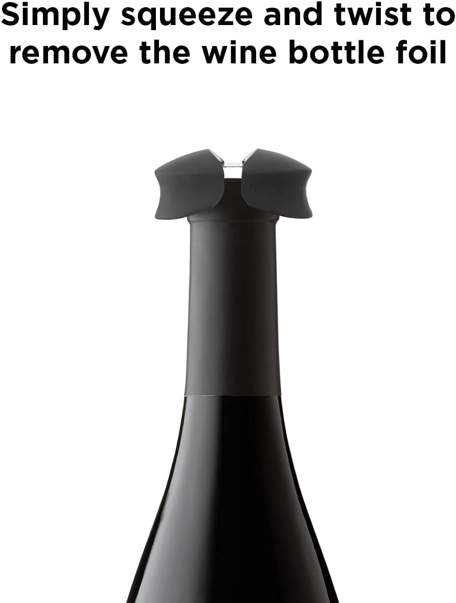 Rabbit Wine Bottle Foil Cutter (Black), 1 EA - W6113