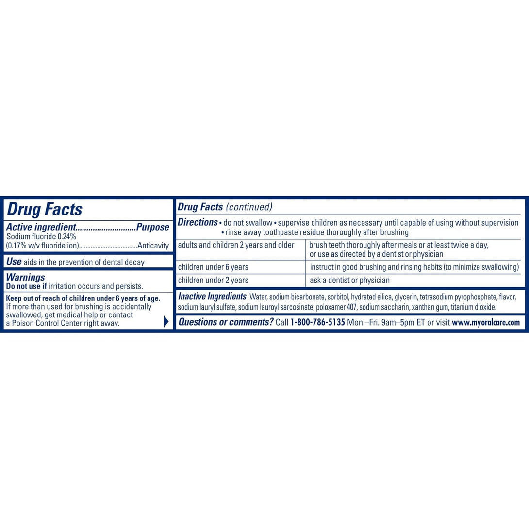 Arm & Hammer Complete Care Toothpaste, Fresh Mint, Whole Mouth Protection, 6.0Oz