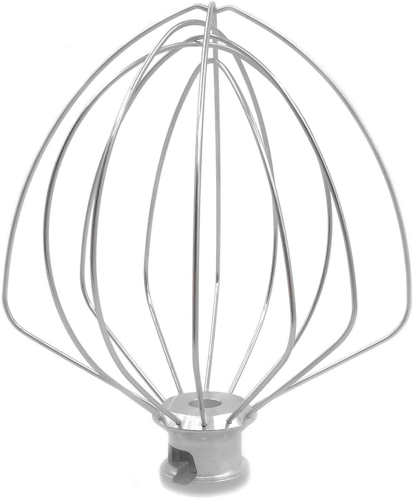 KN256WW 6 QT Wire Whip Stainless Steel for Kitchenaid Stand Mixer Accessory Replacement, Egg Cream Stirrer, Cakes Mayonnaise Whisk
