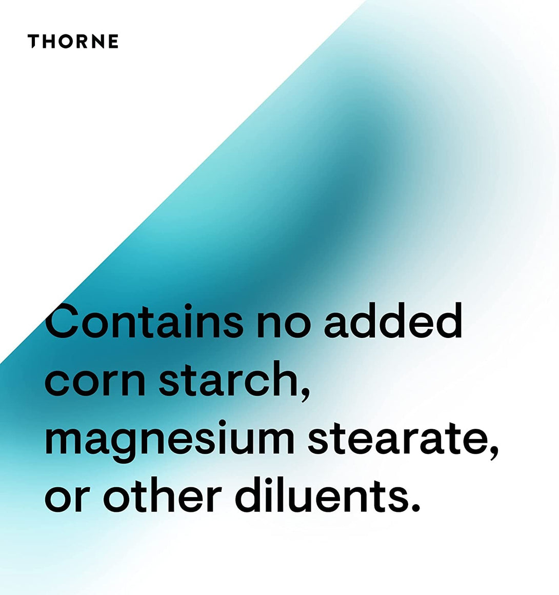 THORNE Ascorbic Acid - 1000 Mg Vitamin C Supplement - Supports Healthy Immune Response, Collagen Formation, and Antioxidant Support* - Gluten-Free - 60 Capsules