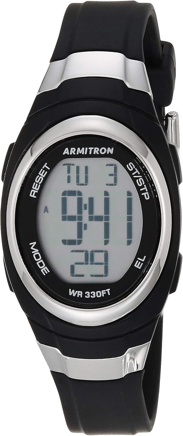 Armitron Sport Women'S Digital Chronograph Resin Strap Watch, 45/7034
