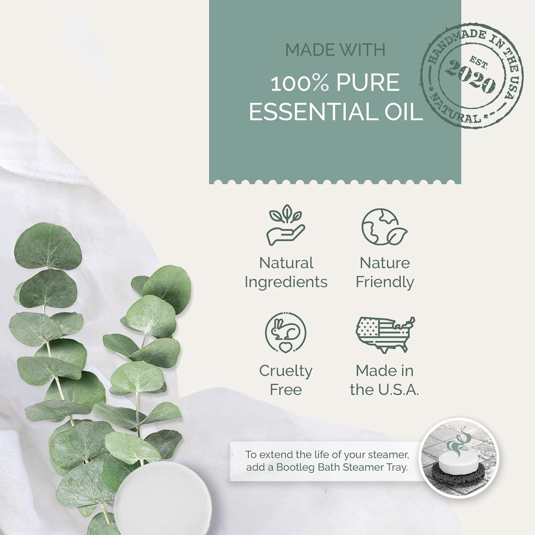 Shower Steamers Aromatherapy 8 Pack, Eucalyptus Shower Bombs, Mother' Day Gift, Mother'S Day Gift, 100% Pure Essential Oil, All Natural, for Men and Women, Made in USA