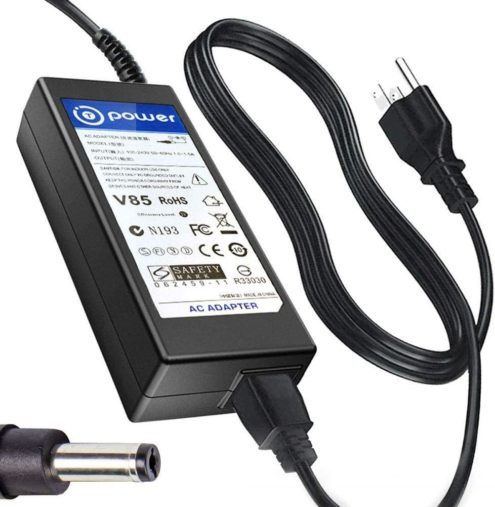 T POWER 12V Charger for AOC LED LCD 16" 20" 22" 23" 24" 27" Monitor E2043Fk E2043FK-DT E2243FWK E2343FK E2243FW I2353PH E2351F LM720 LM729 LM800 LM914 Ac Dc Adapter Power Supply Cord