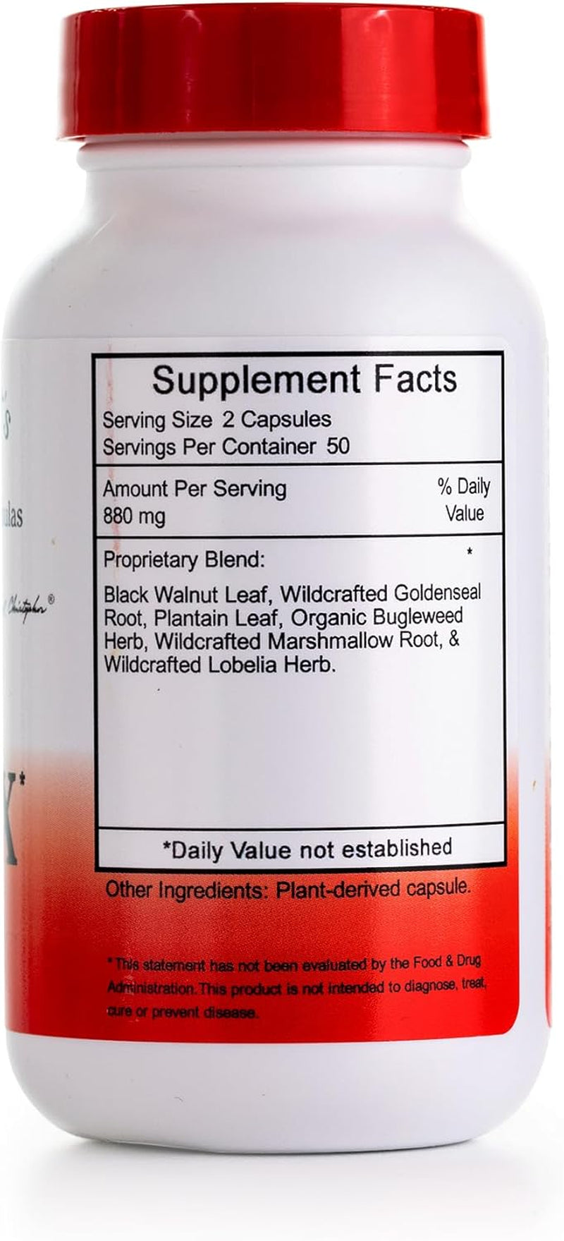Infection Formula Dr. Christopher 100 Caps
