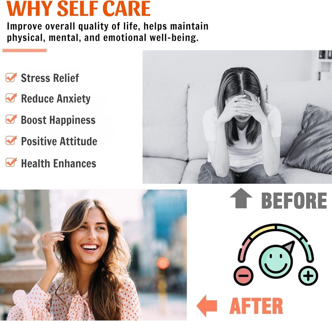 50 Positive Messages in Bottle,Adult Stress Relief Gifts, Self Care Kit for Mediation, Positive Affirmation Gifts for Women, Self Care Kit for Mediation, Unique Health and Wellness Gifts