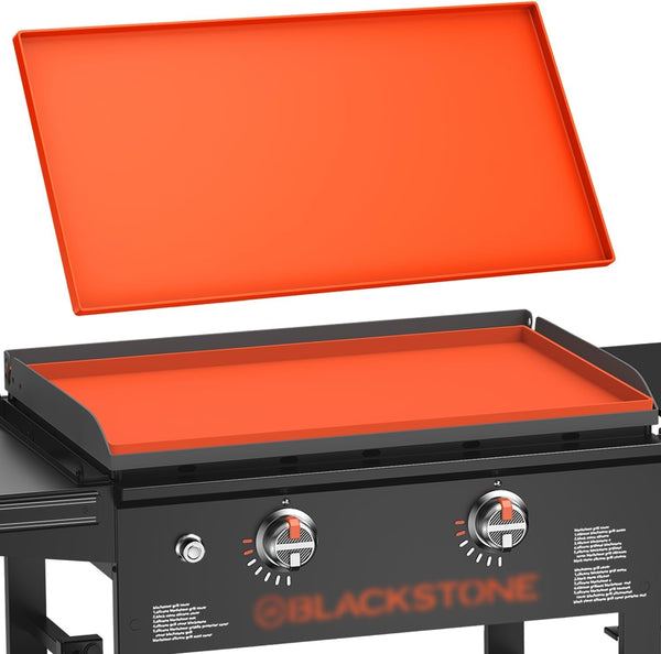 28" Silicone Griddle Mat Cover for Blackstone, Heavy Duty Silicone Cover, All Year round Griddle Top Protective Mat for Black Stone Accessories