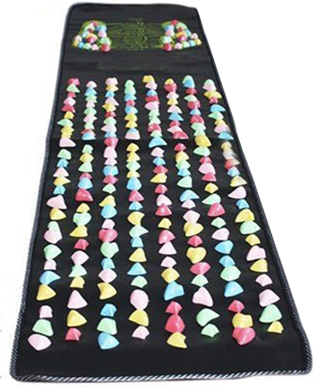 Reflexology Foot Massage Mat, Acupressure Stone Massager for Feet, Home Health Care 170Cmx35Cm
