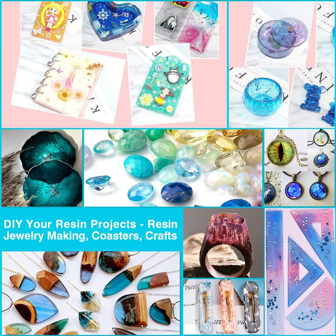 12 Colors Epoxy Resin Color Dye Colorant Liquid Epoxy Resin Pigment,10Ml Each,Translucent