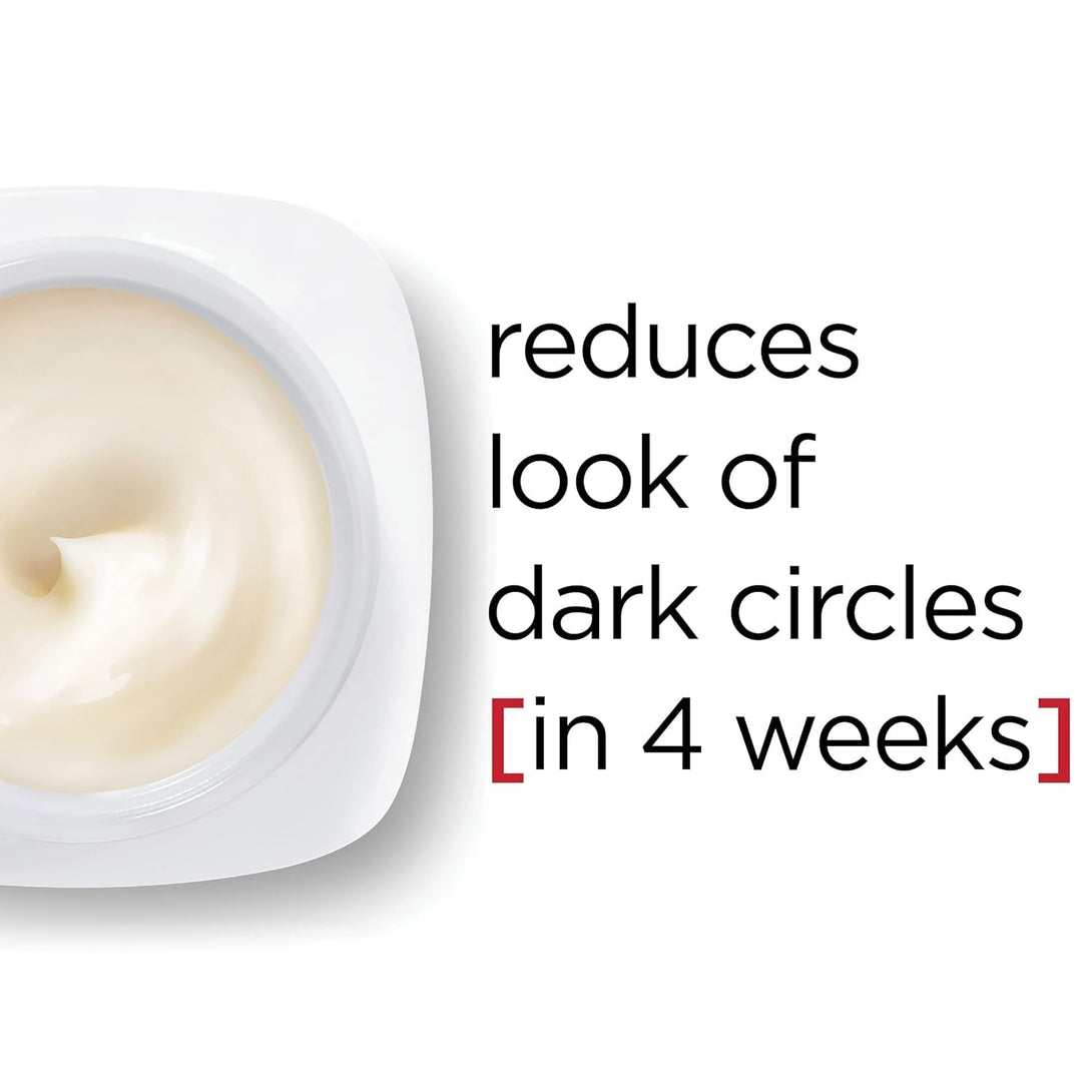 L'Oreal Paris Skincare Revitalift Anti-Wrinkle and Firming Eye Cream with Pro Retinol, Treatment to Reduce Dark Circles, Fragrance Free, 0.5 Oz.
