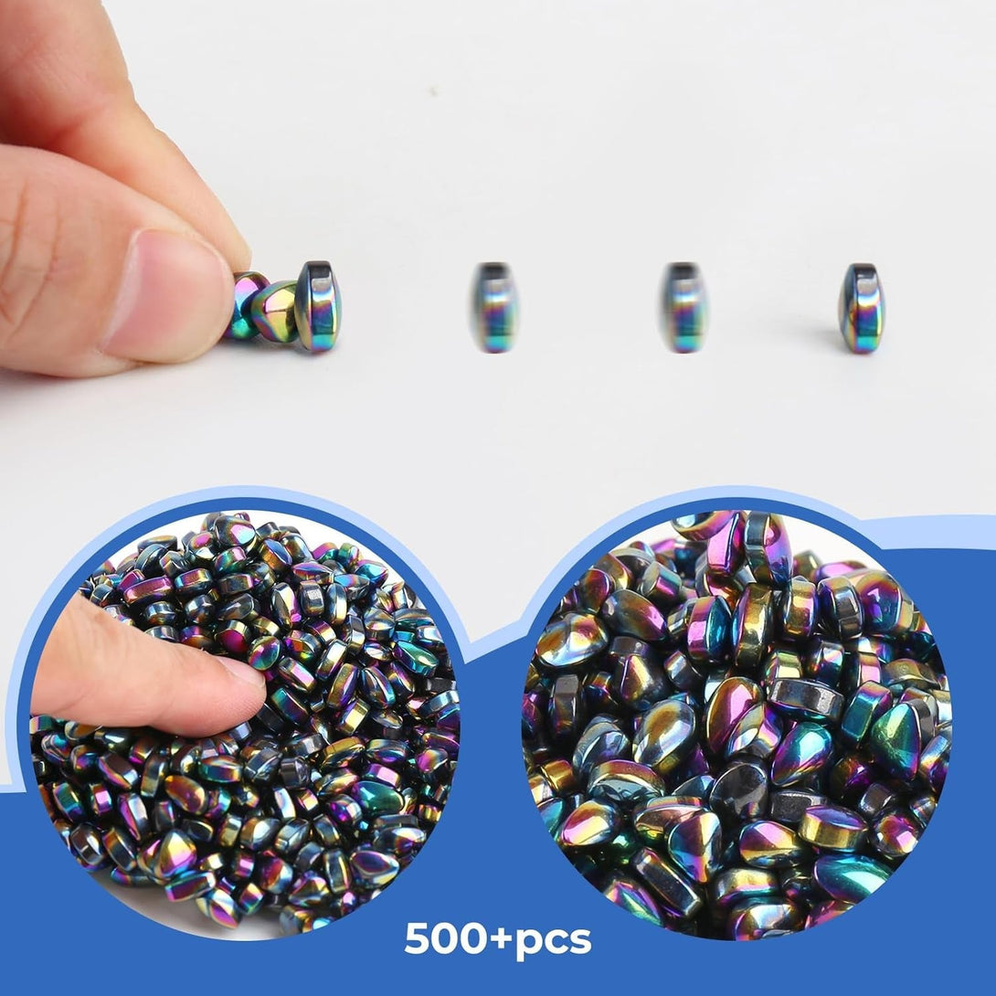 550Pcs Ferrite Putty, Fidget Toys, Fidget Toys Adults, Desk Fidgets Toys for Office Stress/Anxiety Relief ,Adults Gifts
