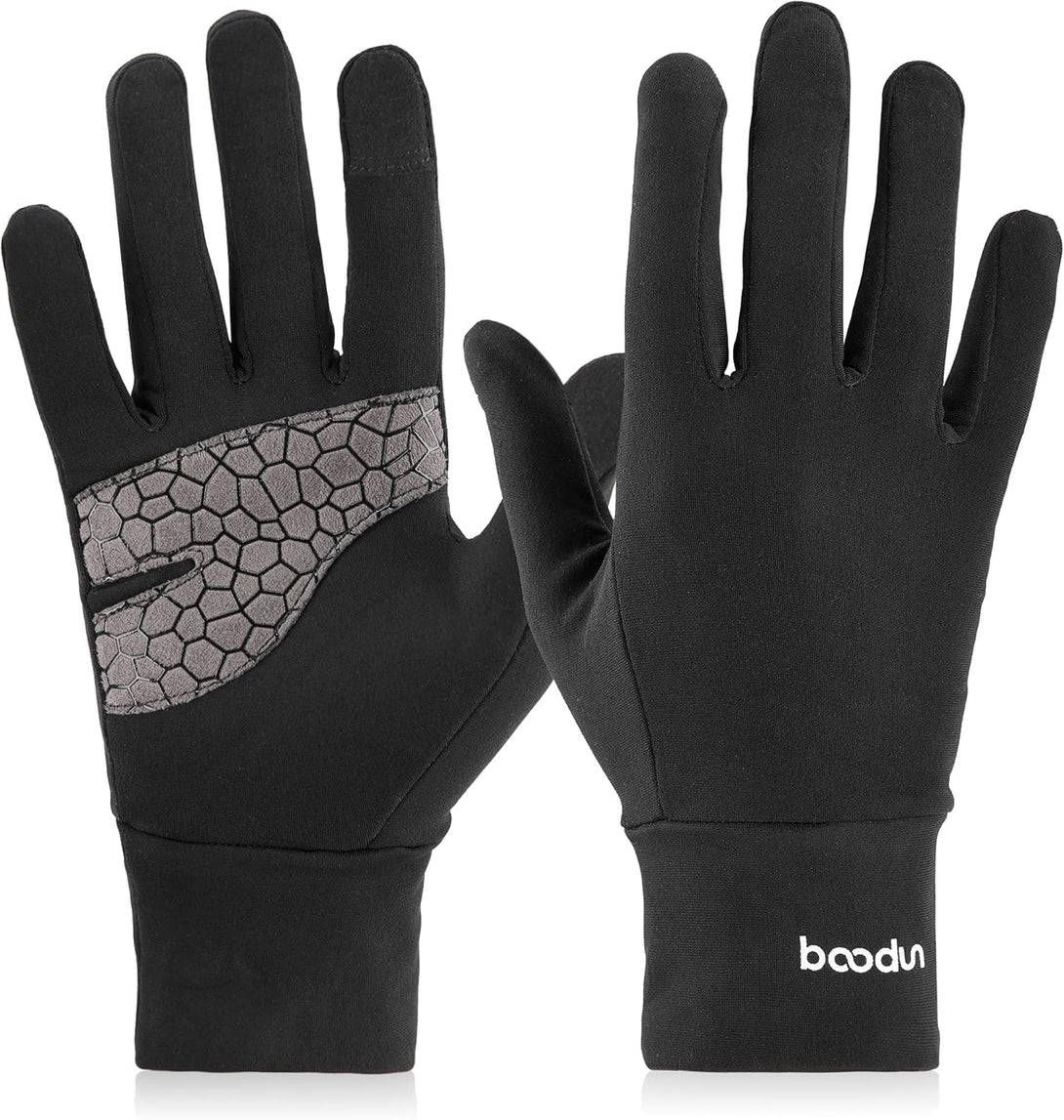 Arcweg Running Gloves Winter Thermal Anti-Slip Touchscreen Gloves Fleece Lining Gloves Men Women for Walking Cycling Driving