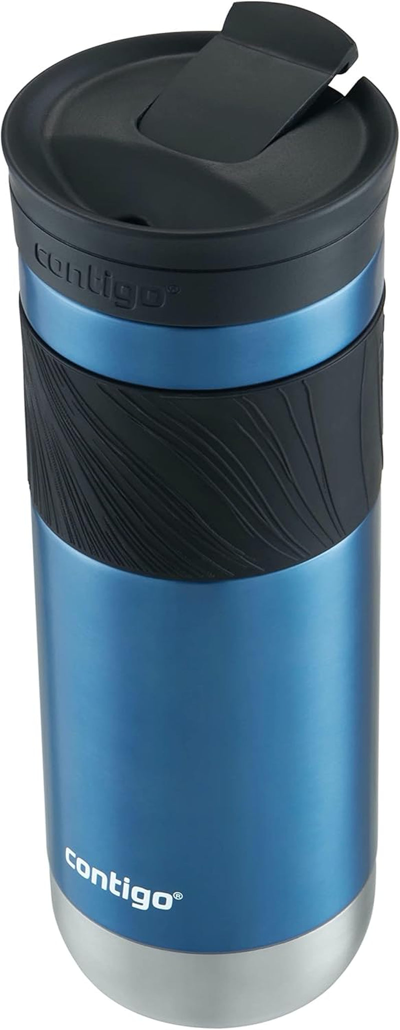 Contigo Byron Vacuum-Insulated Stainless Steel Travel Mug, 20Oz - Leak-Proof Lid, Bpa-Free, Blue Corn - Perfect Reusable Cup for Coffee or Water; Hot and Cold Beverage Holder