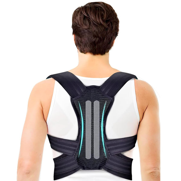 Adjustable Posture Corrector, Back Brace, Posture Trainer, Scoliosis and Hunchback Correction, Back Pain, Spine Corrector (Medium)