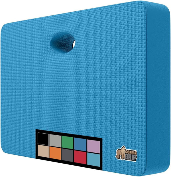 GORILLA GRIP Extra Thick Patent Pending Garden Kneeling Pad, Supportive Soft Foam Knee Cushioning for Gardening, Water Resistant Construction, Bathing Baby, Workout Supplies, Lightweight