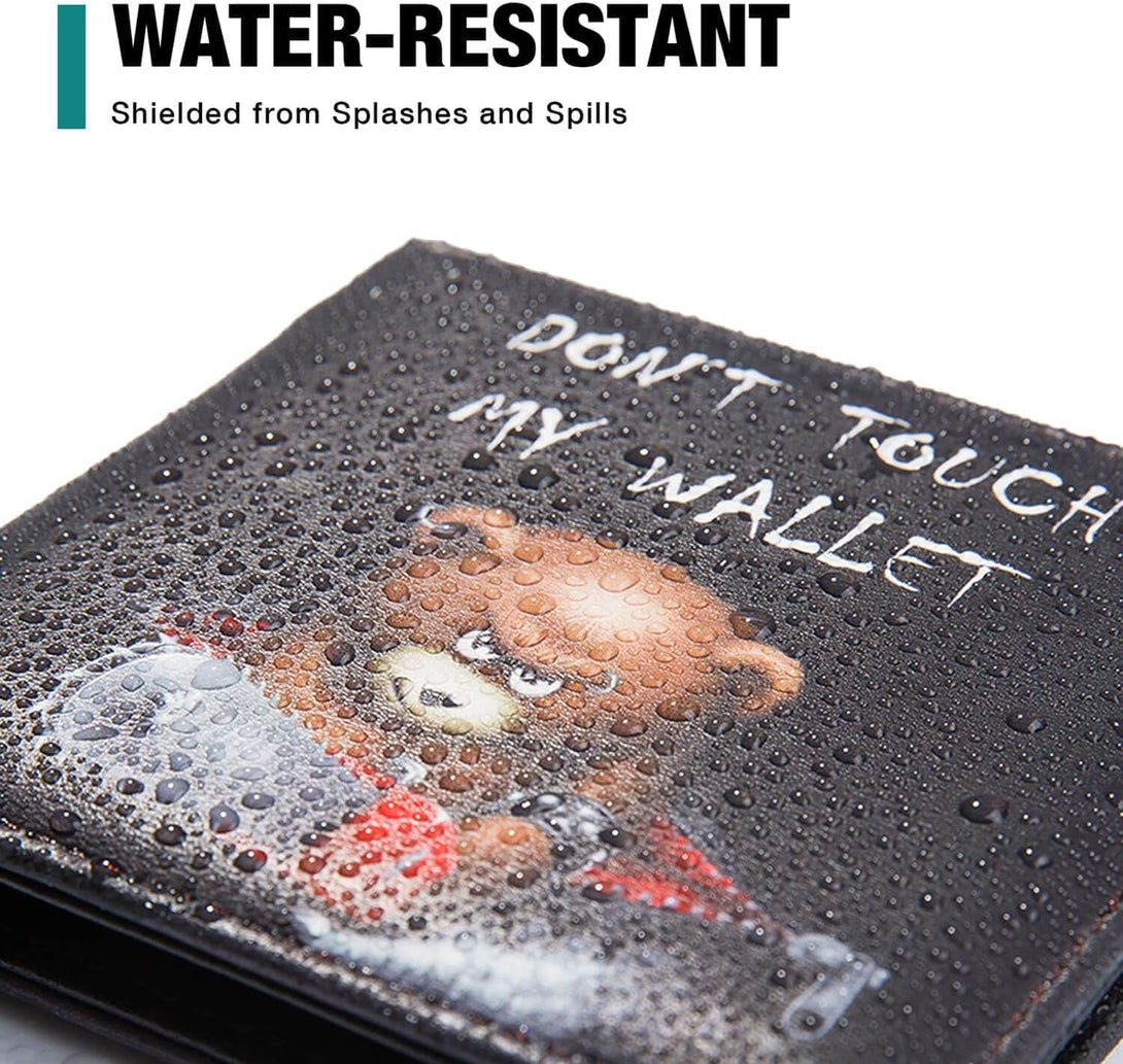 Kids Wallet for Boys, Cool Teen Boys Wallet for Kids Ages 4-5-6-7-8-9-10-11-12-13-14-15-16, Leather Wallet for Teen Boy, Bifold Bi Fold Teenage Teenager Youth Child Gift for Christmas Birthday