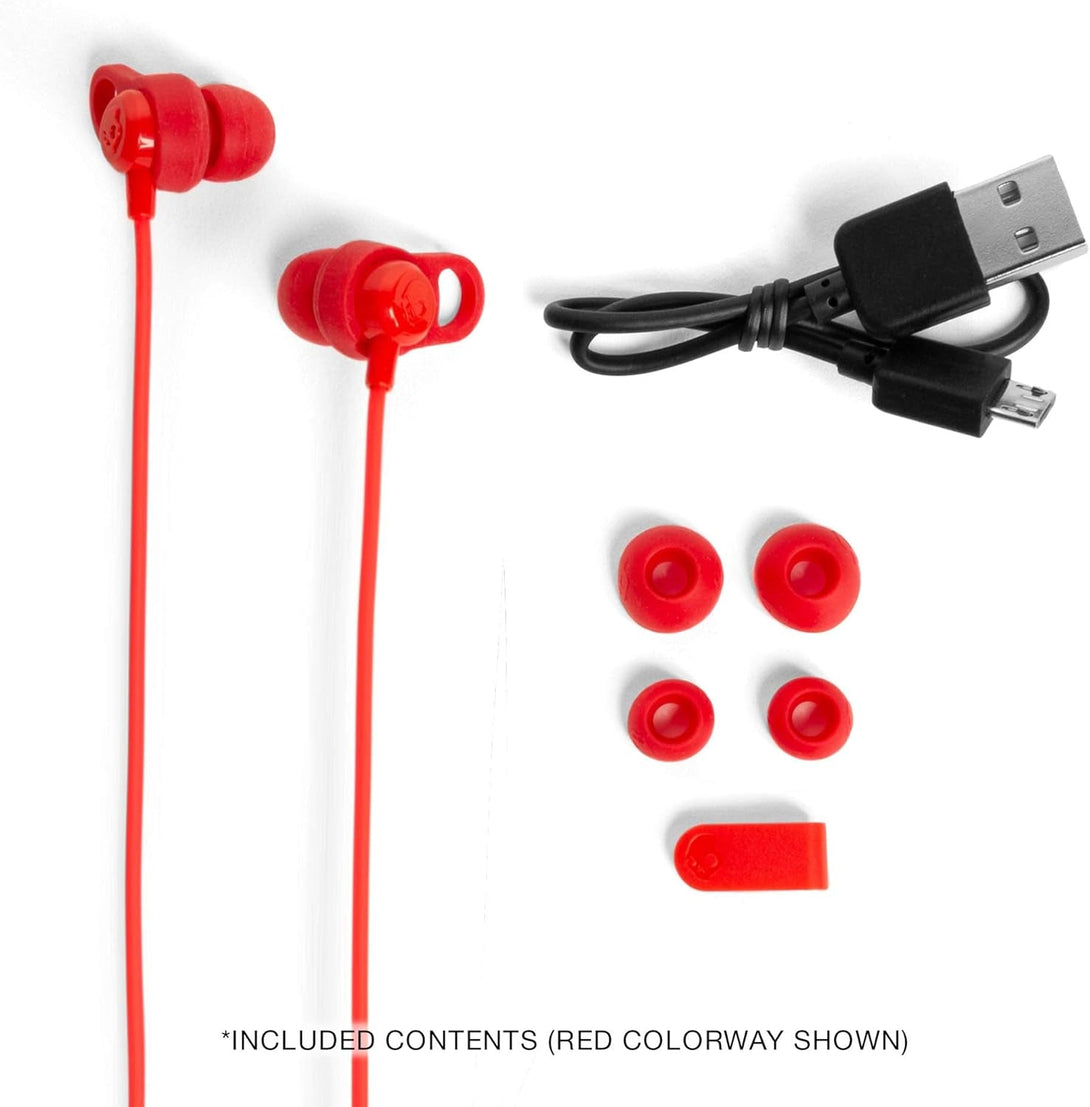 Skullcandy Jib+ In-Ear Wireless Earbuds, 6 Hr Battery, Microphone, Works with Iphone Android and Bluetooth Devices - Black
