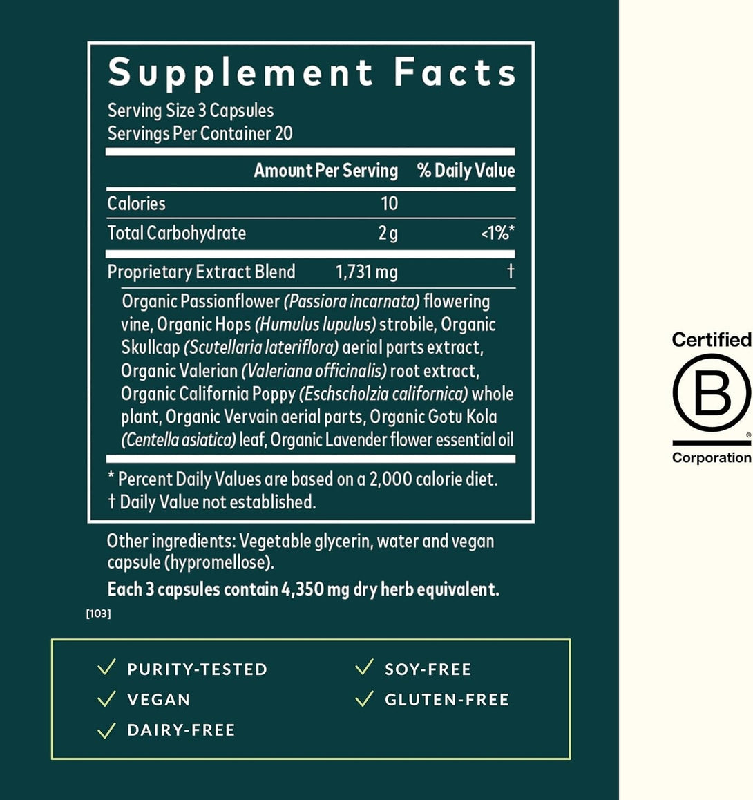 Gaia Herbs Sound Sleep - Natural Sleep Support to Promote Calm & Relaxation - with Valerian Root, Passionflower & More - 60 Vegan Liquid Phyto-Capsules (20-Day Supply)