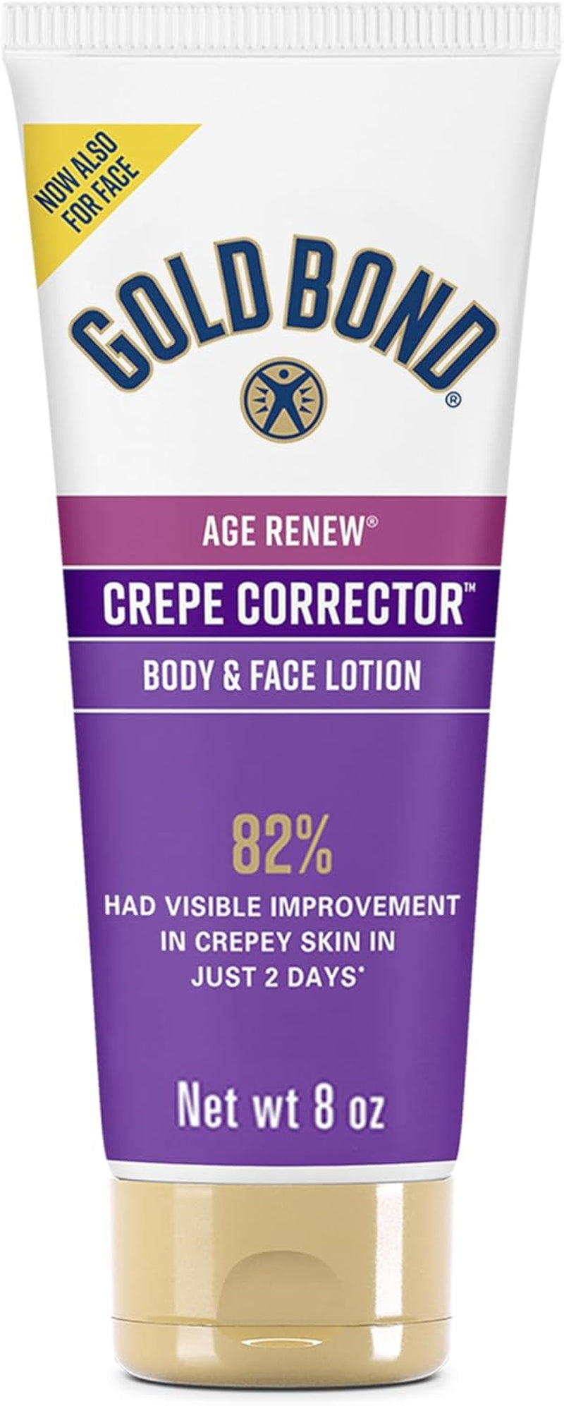 Gold Bond Age Renew Crepe Corrector Body Lotion, Replenishing & Smoothing Formula, 8 Oz.