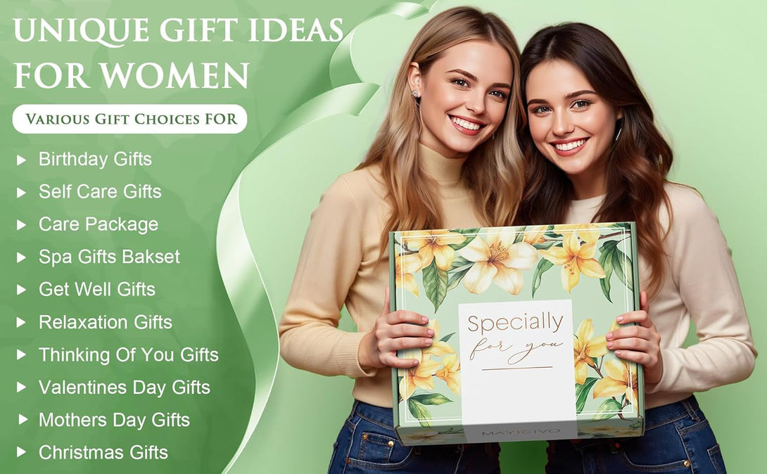 Birthday Gifts for Women Self Care Gifts, Vanilla Coconut Relaxing Spa Gifts Basket Bath Set Get Well Gifts Care Package Mothers Day Gifts for Mom Her Women Sister Friend Wife Grandma W/ Blanket