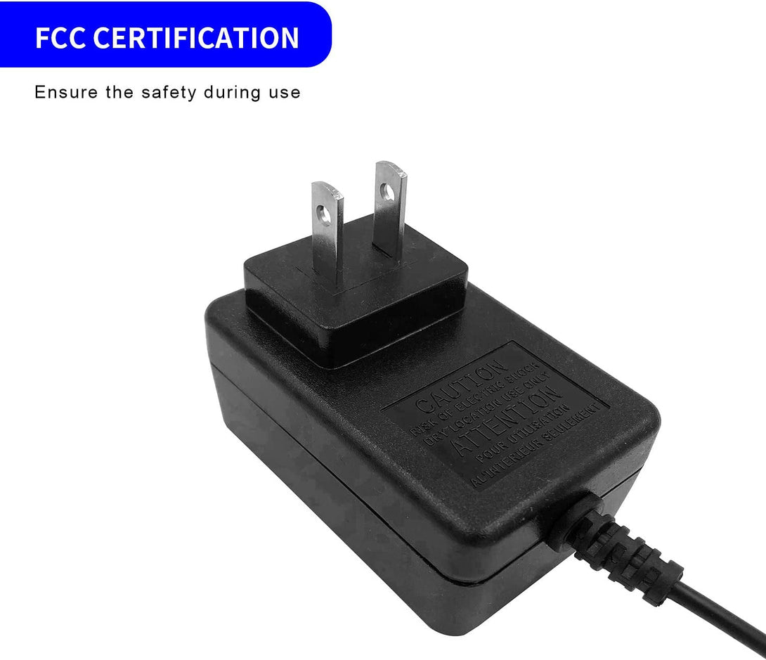 24V Charger for Ride on Car, 24 Volt Kids Battery Charger with Charging Indicator Light for Baby Carriage Ride Toy, 500Ma Supply Power Adapter