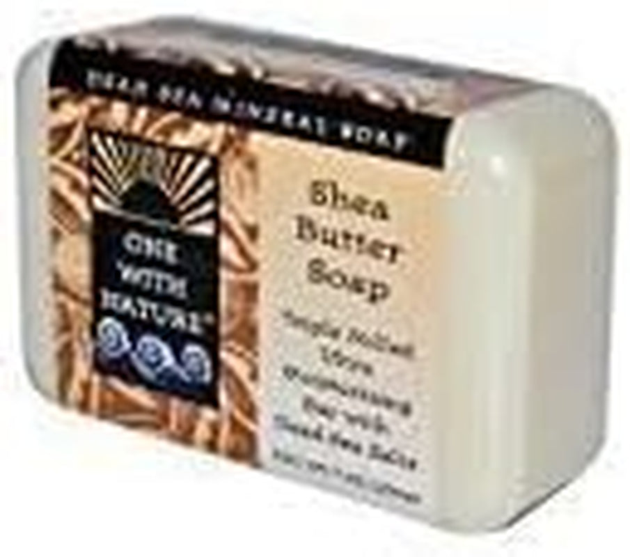 One with Nature Dead Sea Mineral Soap Shea Butter - 7 Oz
