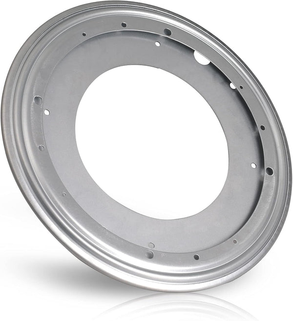 12-Inch Heavy Duty Lazy Susan Hardware, 6.3/16'' Thick Rotating Bearing Plate with 1000Lbs Capacity, Lazy Susan Turntable Bearing for 360 Degree Rotating Table, Serving Tray
