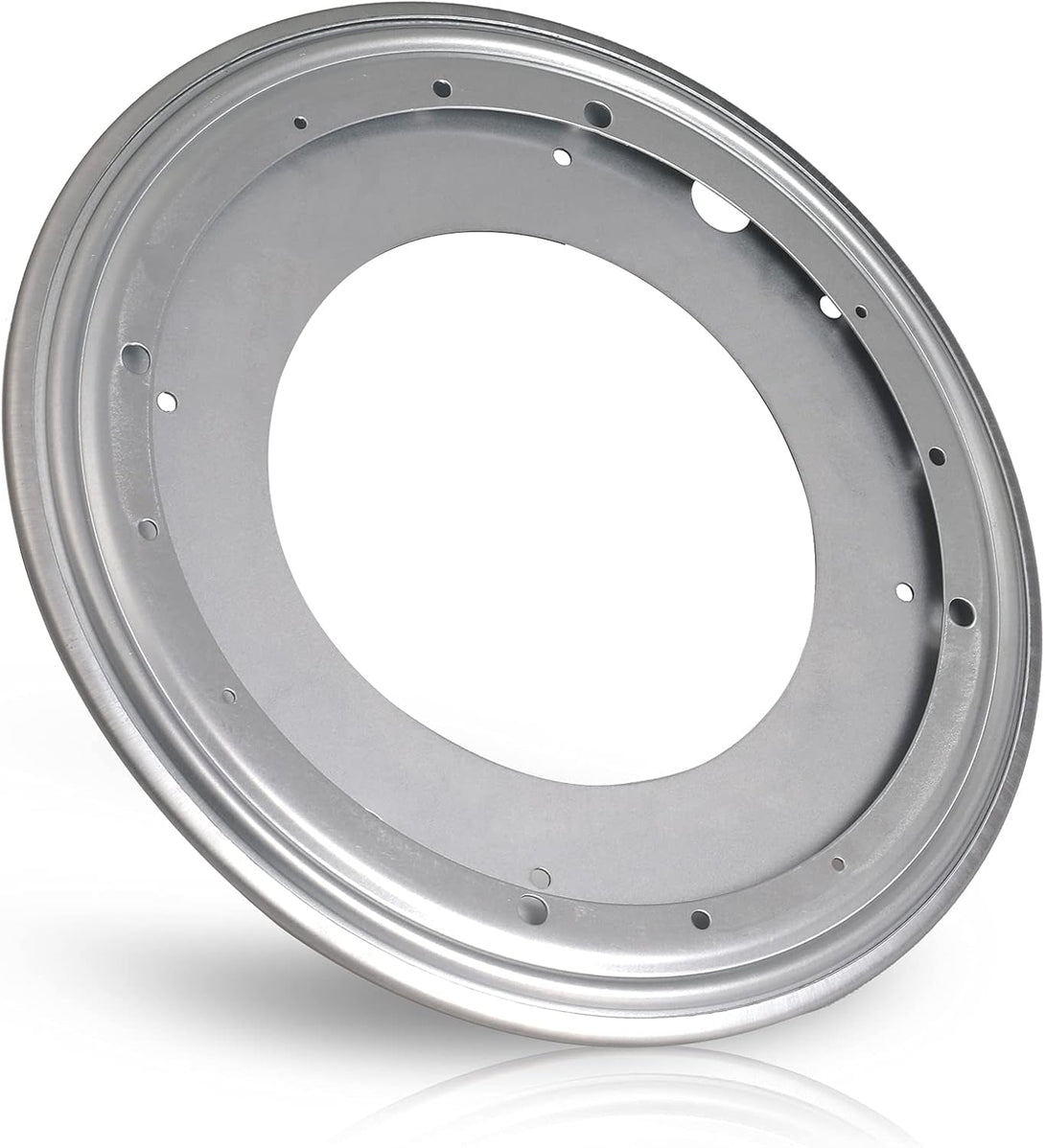 12-Inch Heavy Duty Lazy Susan Hardware, 6.3/16'' Thick Rotating Bearing Plate with 1000Lbs Capacity, Lazy Susan Turntable Bearing for 360 Degree Rotating Table, Serving Tray