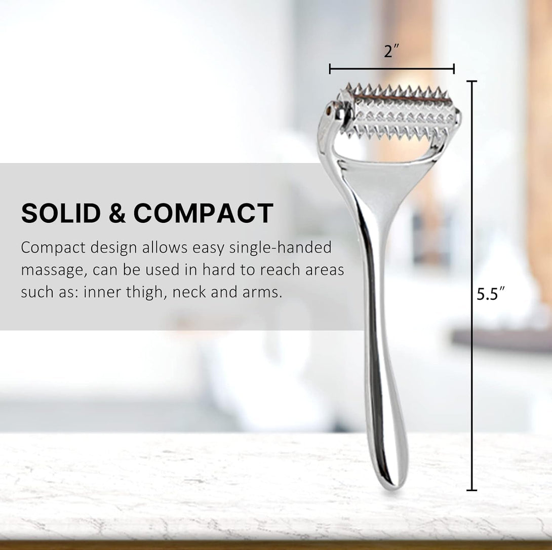 Acupressure Roller, Acupuncture Massage Roller for Neck/Head/Hand Pain Relief and Muscle Relaxation