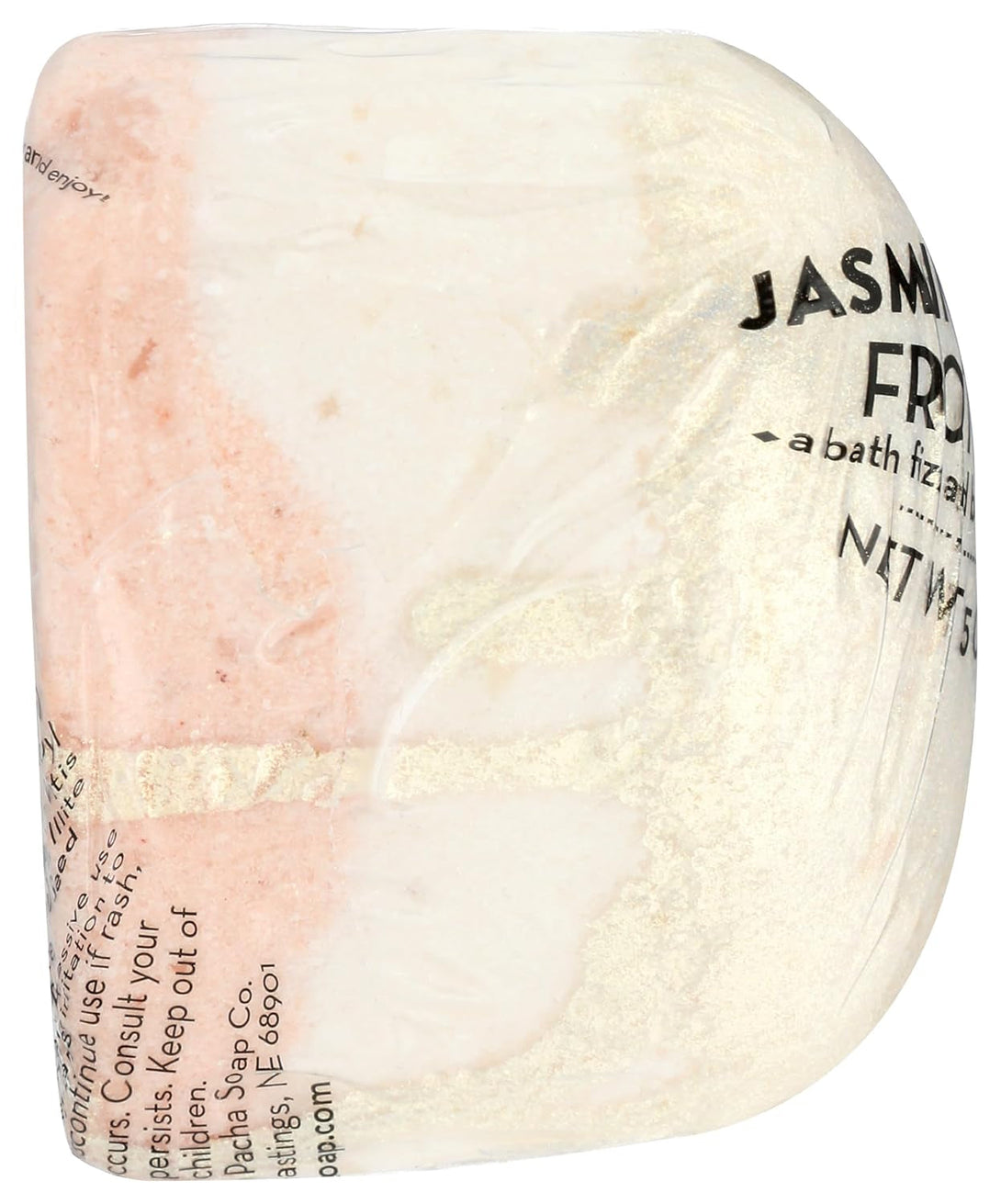 PACHA SOAP Jasmine Gardenia Heart Froth Bomb, 5 OZ