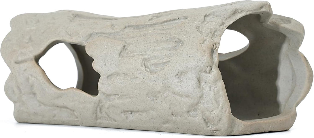 ALEGI Aquarium Rock Smooth Cave Decor for Shrimp Cichlid Hiding Breeding Betta Tunnel Decorations