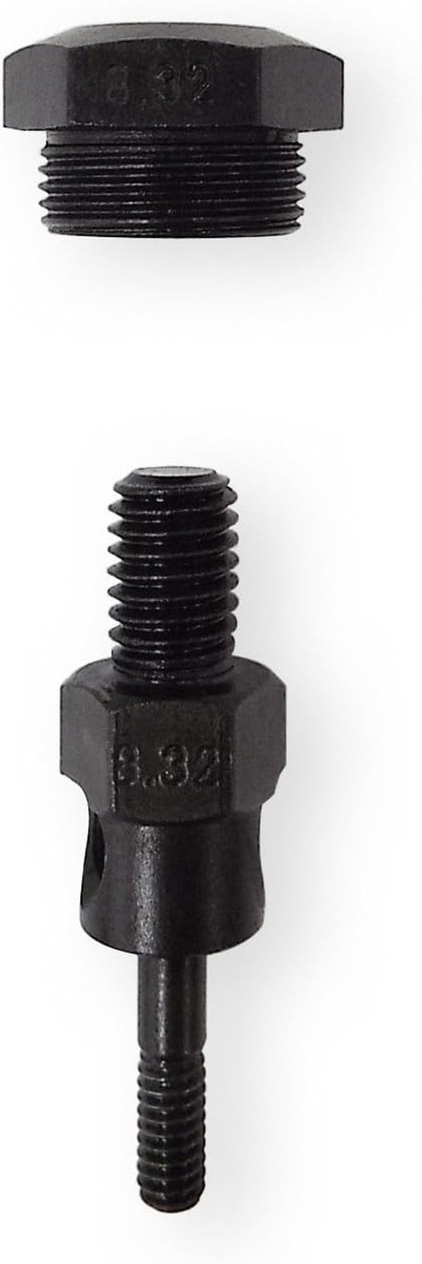 Astro Pneumatic Tool 1442-8/32A Mandrel and Nose Piece, Black